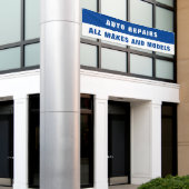 Aangepaste Auto Reparatie Alle Merken en Modellen Spandoek (Buitenkant Gebouw)