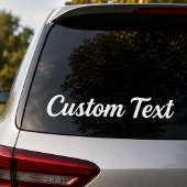 Aangepaste auto sticker - Aangepaste tekst sticker
