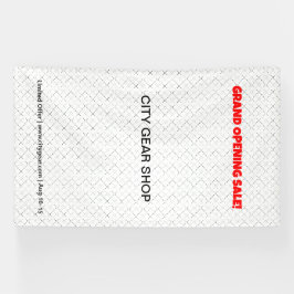 Aangepaste autobanners | PVC buitenshuis | Hangend Spandoek