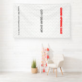 Aangepaste autobanners | PVC buitenshuis | Hangend Spandoek (Insitu)