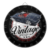 aangepaste autogarage dartbord (Voorkant)