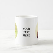 Aangepaste automatische ronde foto's en tekst op m koffiemok (Center)