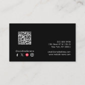 Aangepaste autoreparatie en moderne autodetailleri visitekaartje (Achterkant)