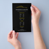 Aangepaste Autoreparatie & Moderne Autodetailing Flyer (Hand)