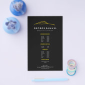 Aangepaste Autoreparatie & Moderne Autodetailing Flyer (Enkel)