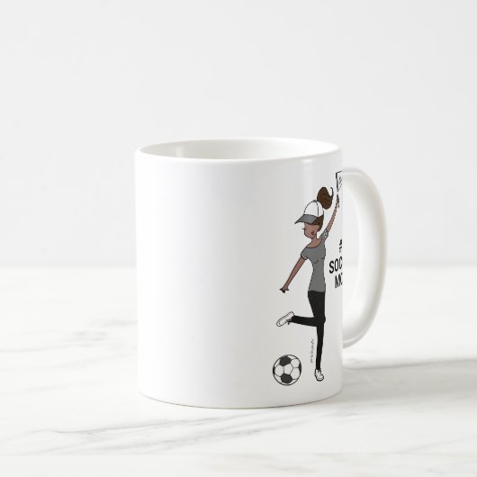 Aangepaste Avatar #1 Voetbal Koffiemok (Voorkant rechts)
