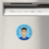 Aangepaste Avatar Best Brother Ever Magnet (Insitu (Vaatwasser))