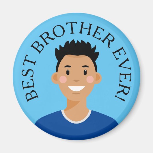 Aangepaste Avatar Best Brother Ever Magnet (Voorkant)