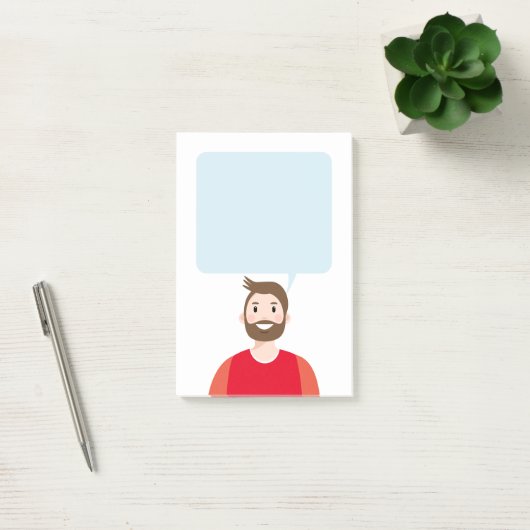 Aangepaste Avatar Post-it Nota's Post-it® Notes (Kantoor)