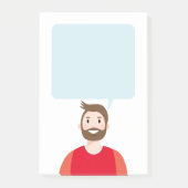 Aangepaste Avatar Post-it Nota's Post-it® Notes (Voorkant)