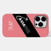 Aangepaste Aviator, Vliegtuigen,Modern,Piloot,Luch Case-Mate iPhone Case (Achterkant (horizontaal))
