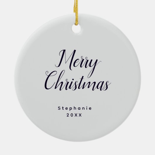 Aangepaste avocado paar Ornament, Personaliseer on Keramisch Ornament (Achterkant)