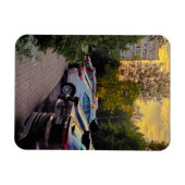 Aangepaste Avondgloed Stedelijke Flexibele Fotomag Magneet (Horizontaal)