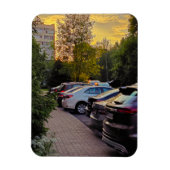 Aangepaste Avondgloed Stedelijke Flexibele Fotomag Magneet (Verticaal)