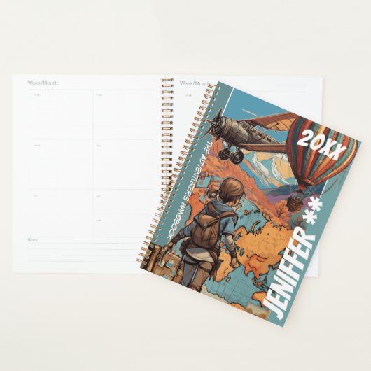 Aangepaste Avonturenplanner - Trailblazer's Journa Planner (Display)