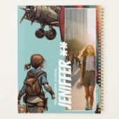 Aangepaste Avonturenplanner - Trailblazer's Journa Planner (Achterkant)