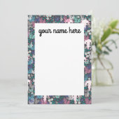 Aangepaste Axolotl Notecards Bedankkaart (Staand voorkant)