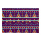 Aangepaste Aztec Geometric Tribe Kussensloop (Voorkant-Links)