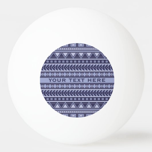 Aangepaste Aztec Pattern pingpongballen (Achterkant)
