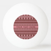 Aangepaste Aztec Pattern pingpongballen (Voorkant)