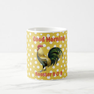 Aangepaste B & B-Mok voor landencourant Farmhouse  Koffiemok