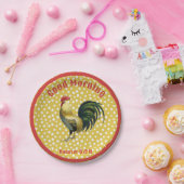 Aangepaste B- en B-landencurve Papieren Bordje (Feest)