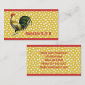 Aangepaste B- en B-landencurve Visitekaartje (Voorkant / Achterkant)