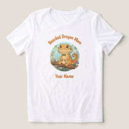 Aangepaste Baardagaam Moeder Tri-Blend Shirt