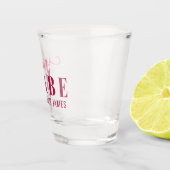 Aangepaste Babe Grappig Gezegde Gepersonaliseerde  Shot Glas (Rechts)