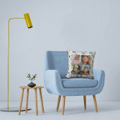 Aangepaste Baby 4 fotocollage Kussen