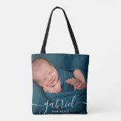 Aangepaste Baby Baby Tote Bag (Achterkant)