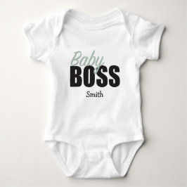 Aangepaste Baby BOSS Romper