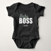 Aangepaste Baby BOSS Romper (Voorkant)