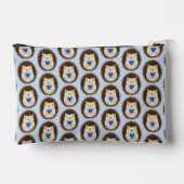 Aangepaste Baby Boy Blue Heart Hedgehog Etui (Achterkant)
