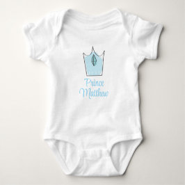 Aangepaste Baby Boy Gift, Prins, Gepersonaliseerd Romper