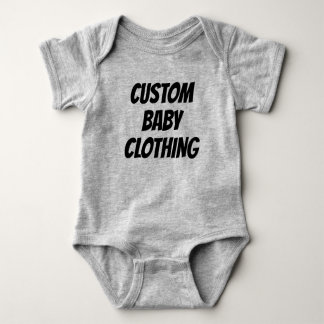 Aangepaste Baby broekpakken Blanco Sjabloon Romper