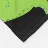 Aangepaste Baby Dinosaur & Butterfly Fleece Deken (Hoek)