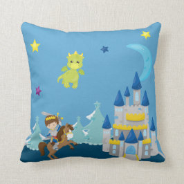 Aangepaste Baby Dragons Medieval Knight Nursery Kussen