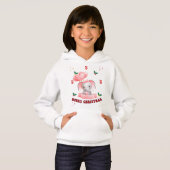 Aangepaste Baby Elephant Girl's Christmas (Voorkant volledig)