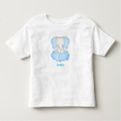 Aangepaste Baby Elephant Kinder Shirts (Voorkant)