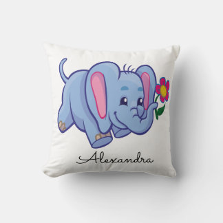 Aangepaste Baby Elephant Kussen