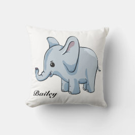 Aangepaste Baby Elephant Kussen