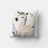 Aangepaste Baby Ezel Kussen Boho Bloemendesign -  (Voorkant)