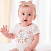Aangepaste Baby First Moederdag Elephant Romper