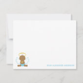 Aangepaste Baby flat met snoet Kaart (Voorkant)