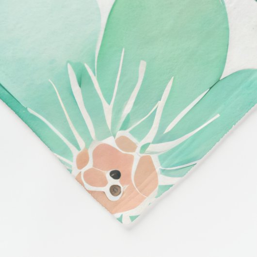 Aangepaste Baby Fleece Deken Boho Otter Ontwerp (Hoek)