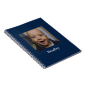 Aangepaste baby foto aangepast notitieboek (Rechterzijde)