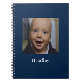 Aangepaste baby foto aangepast notitieboek