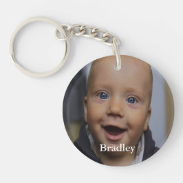Aangepaste baby foto aangepast sleutelhanger