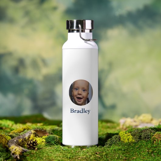 Aangepaste baby foto aangepast waterfles (Buiten)